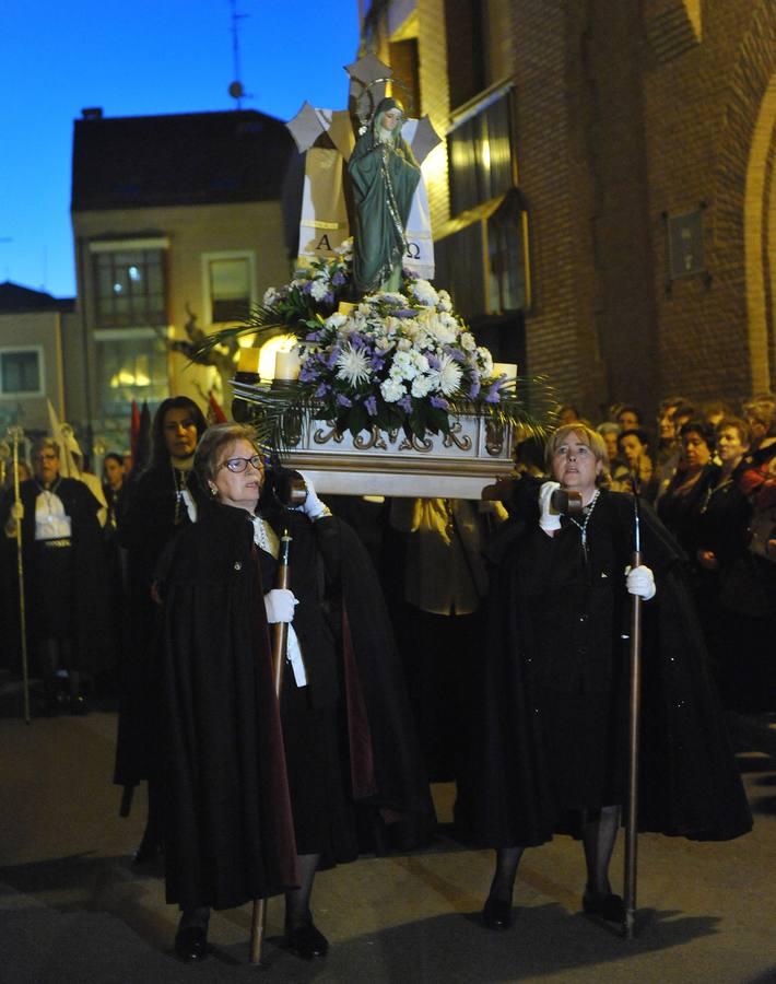 Rosario de La Soledad y Esperanza en Medina del Campo (Valladolid)