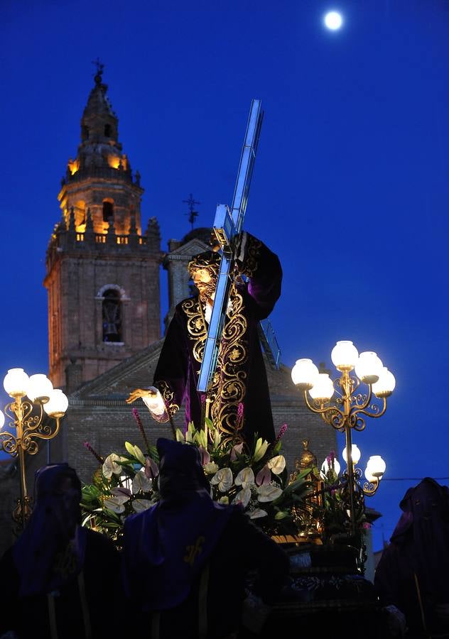 Procesión del Encuentro en Nava del Rey (Valladolid)