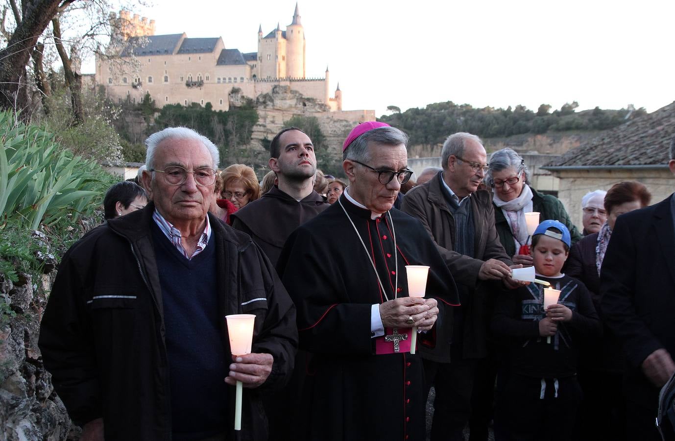 Vía Crucis de la Huerta de los Carmelitas en Segovia