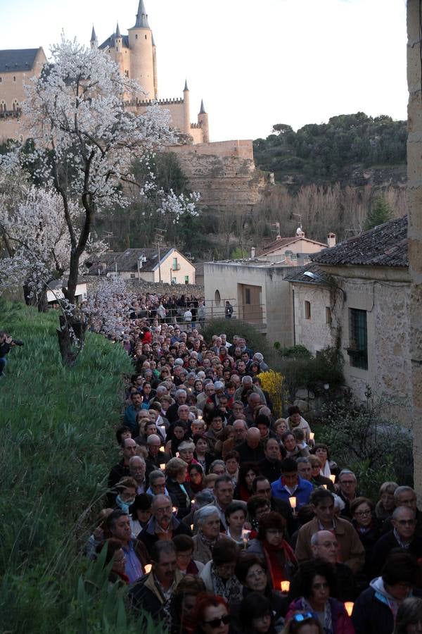 Vía Crucis de la Huerta de los Carmelitas en Segovia