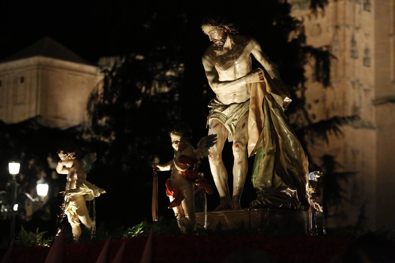 Procesión de Nuestro Padre Jesús Flagelado y Nuestra Señora de las Lágrimas en Salamanca