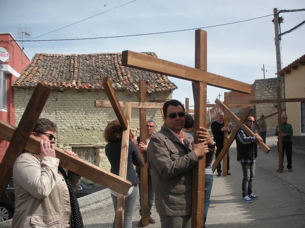 Vía Crucis en Castrodeza (Valladolid)