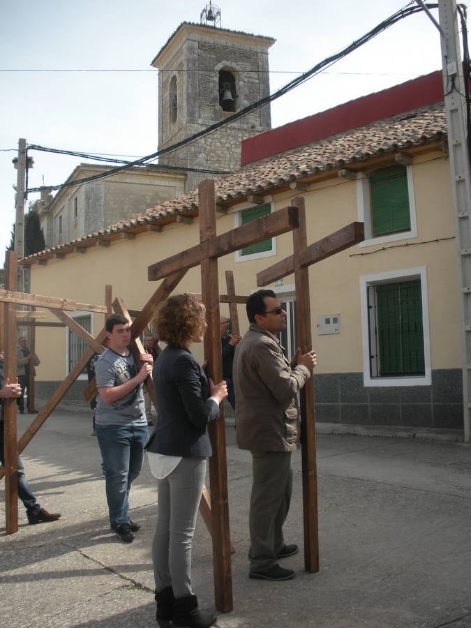 Vía Crucis en Castrodeza (Valladolid)