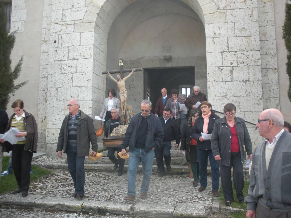 Vía Crucis en Castrodeza (Valladolid)