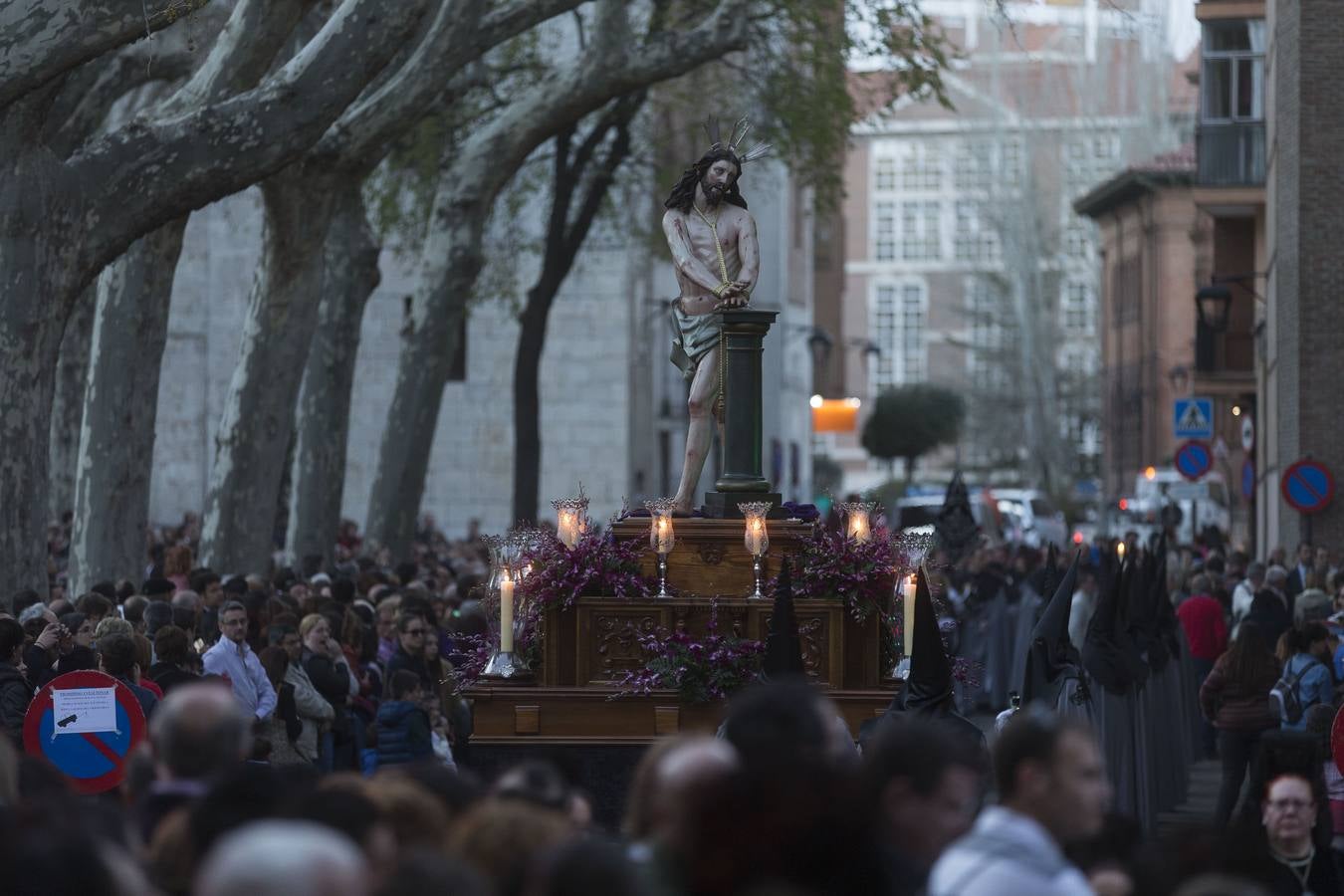 Procesión de Oración y Sacrificio en Valladolid