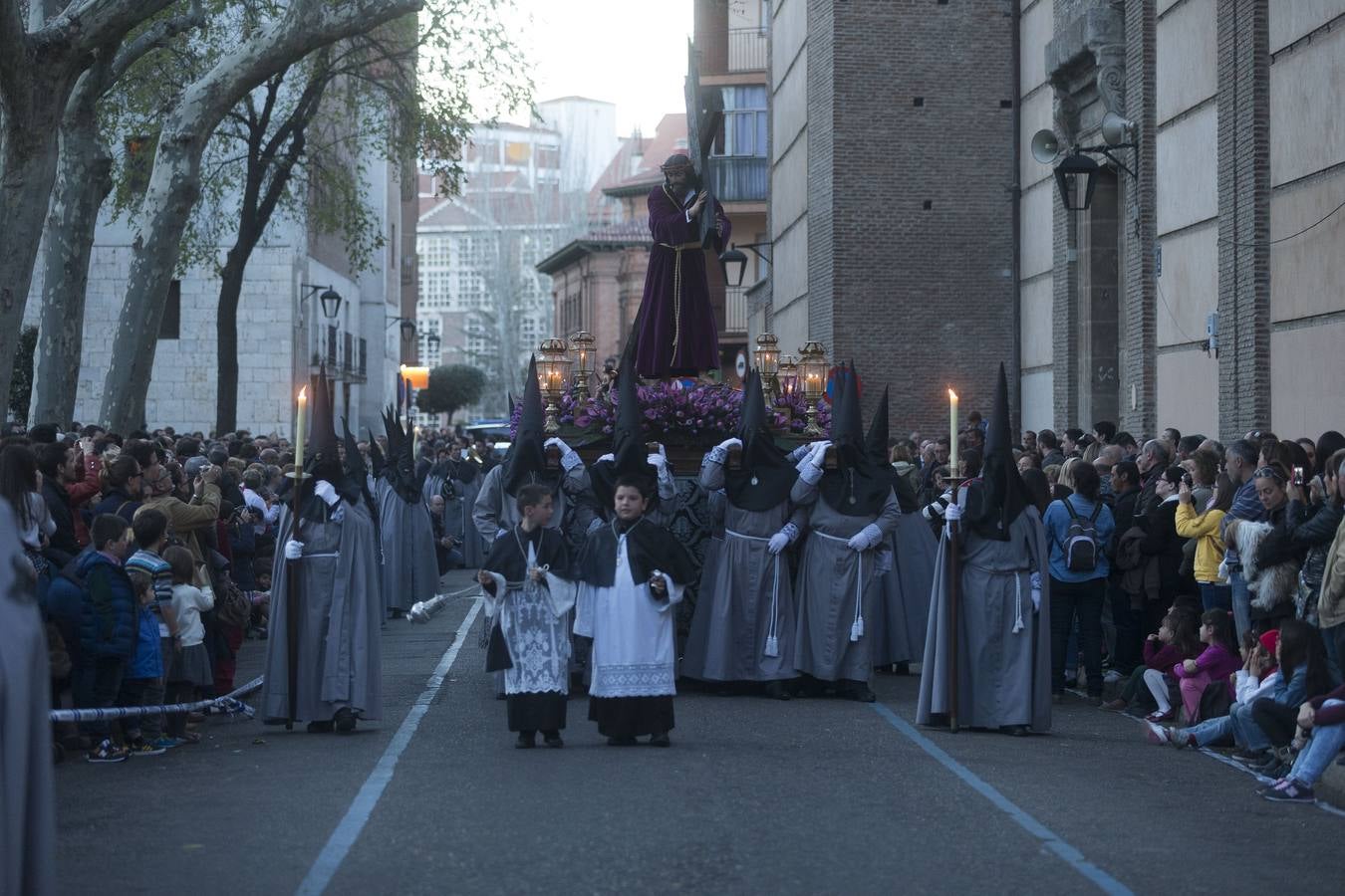 Procesión de Oración y Sacrificio en Valladolid