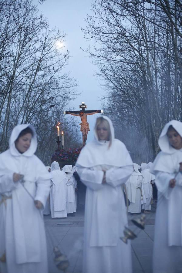 Procesión del Santísimo Cristo del Amor y de la Paz en Salamanca