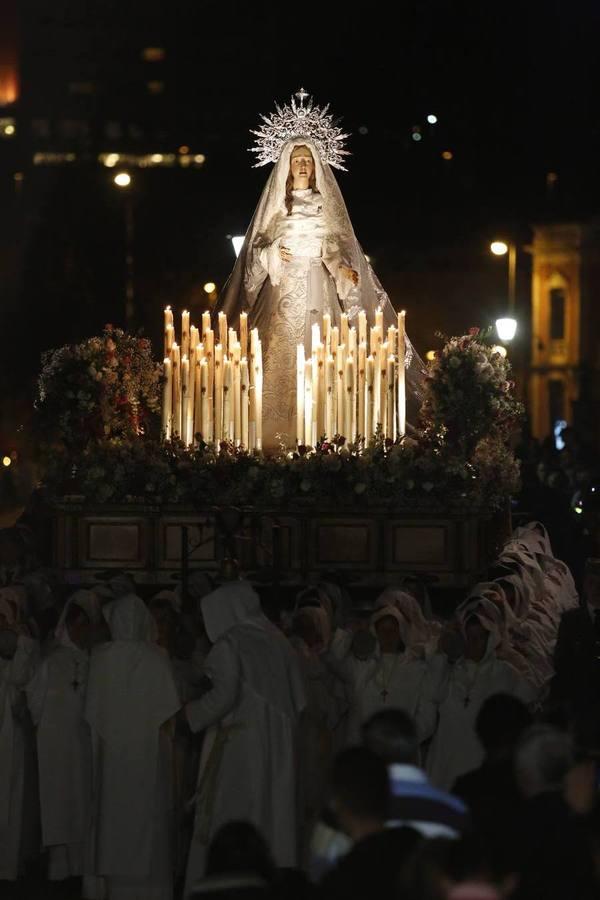 Procesión del Santísimo Cristo del Amor y de la Paz en Salamanca