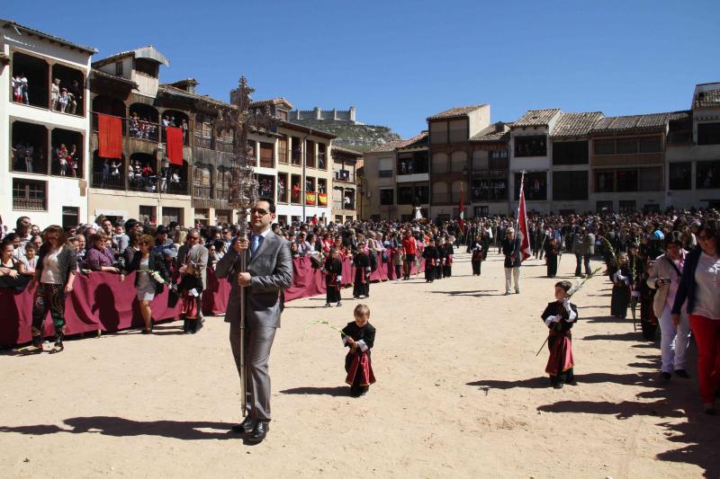 La bajada del Ángel en Peñafiel