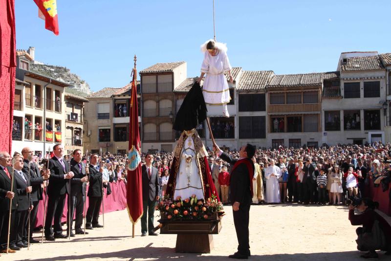 La bajada del Ángel en Peñafiel