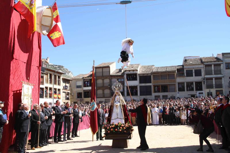 La bajada del Ángel en Peñafiel