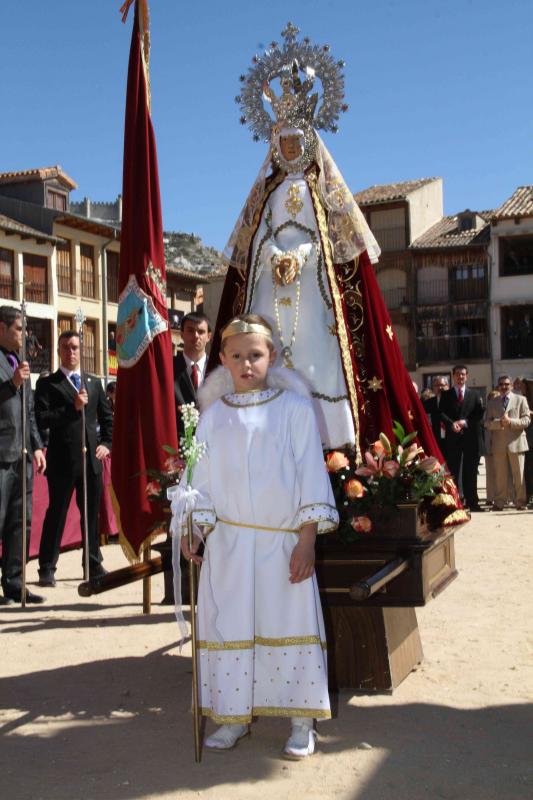 La bajada del Ángel en Peñafiel