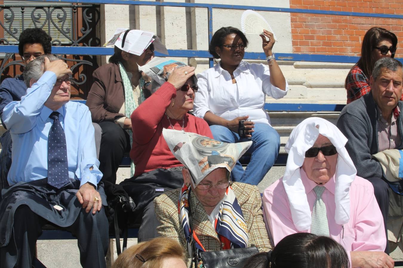 Encuentro entre el Cristo Resucitado y la Vírgen de la Alegria en Valladolid