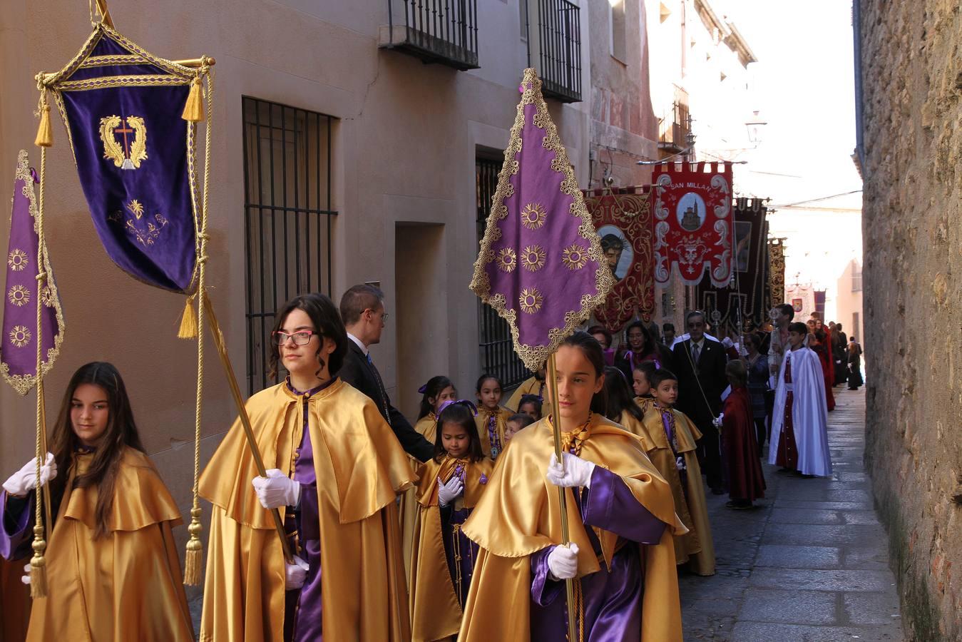 Procesión del encuentro en Segovia