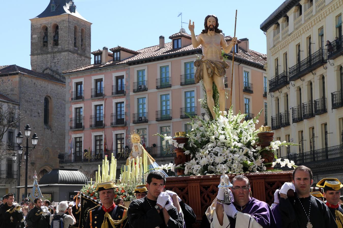 Procesión del encuentro en Segovia