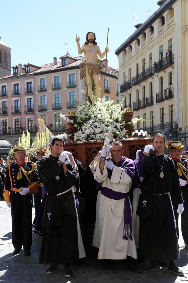 Procesión del encuentro en Segovia