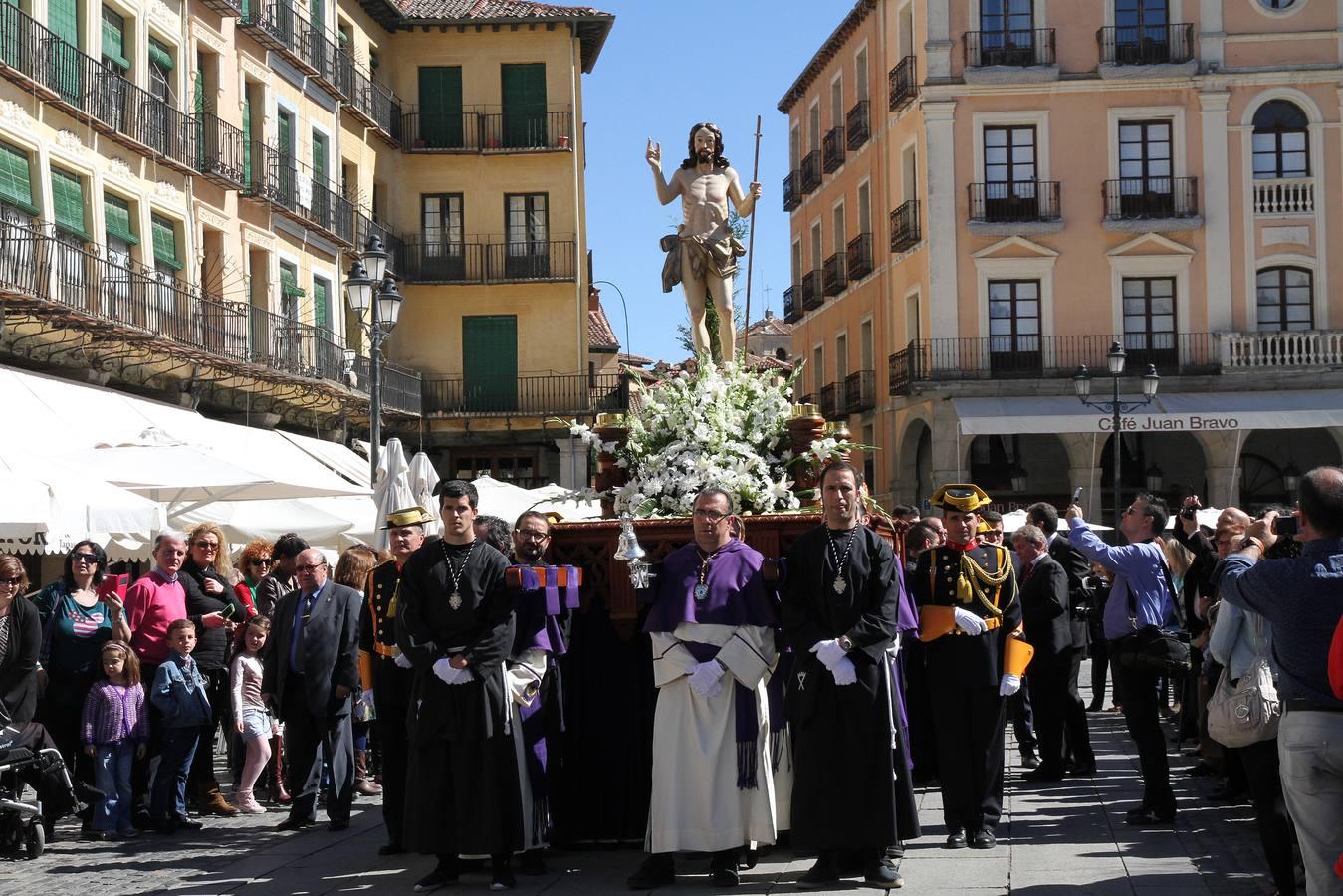 Procesión del encuentro en Segovia