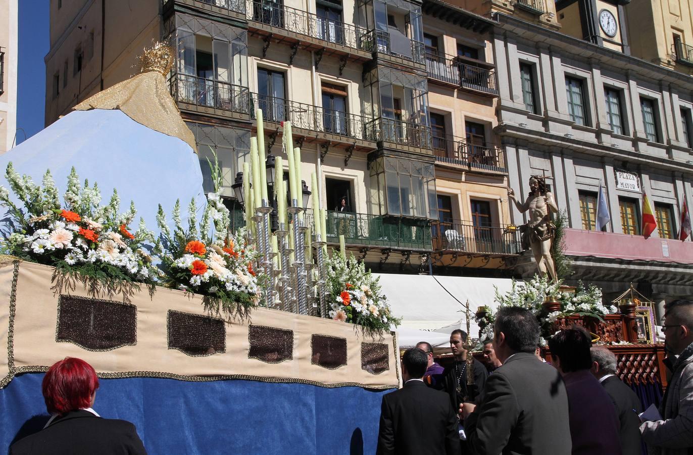 Procesión del encuentro en Segovia