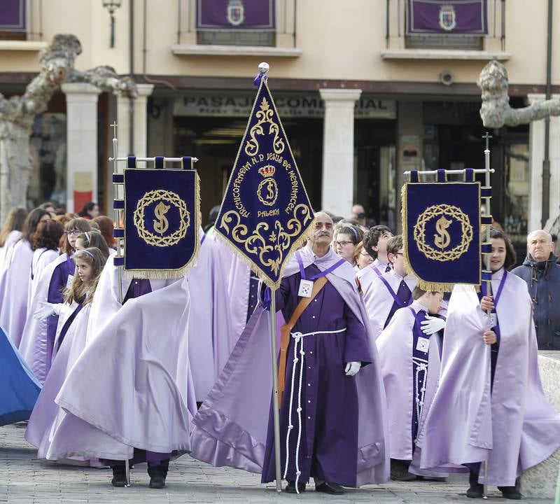 Procesión del Rompimiento del Velo en Palencia