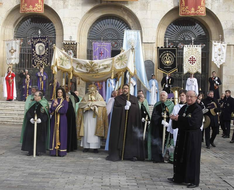 Procesión del Rompimiento del Velo en Palencia