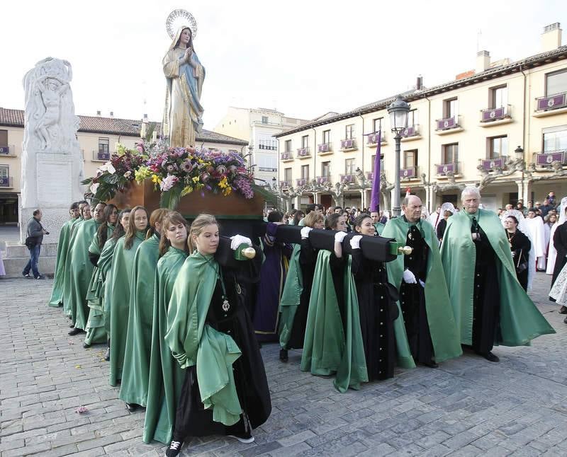 Procesión del Rompimiento del Velo en Palencia