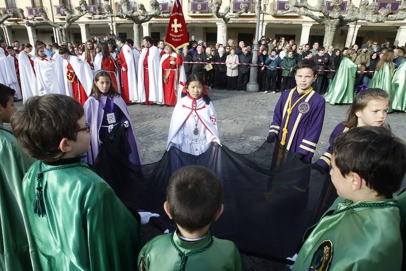 Procesión del Rompimiento del Velo en Palencia