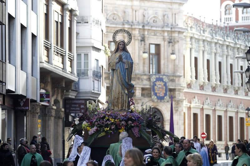 Procesión del Rompimiento del Velo en Palencia