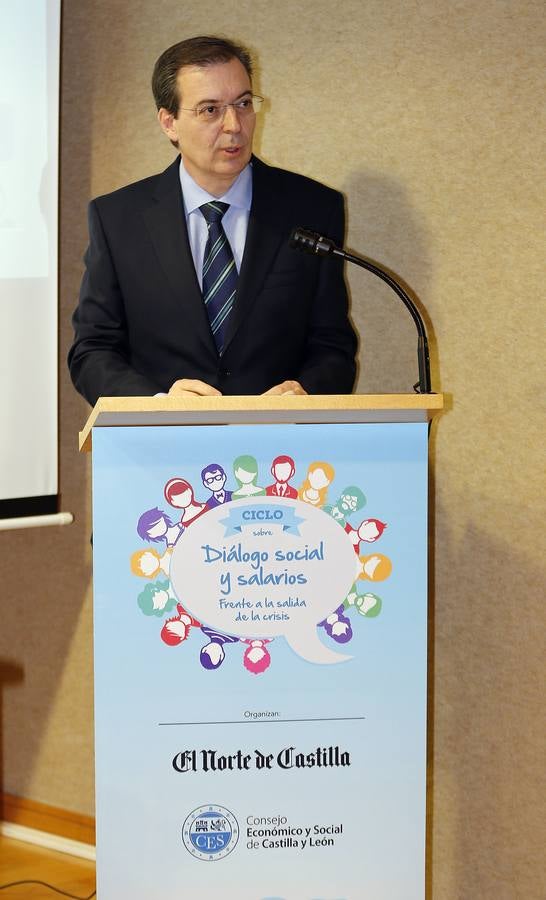 Primera jornada del ciclo &#039;Diálogo Social y salarios frente a la salida de la crisis&#039; celebrada en Salamanca
