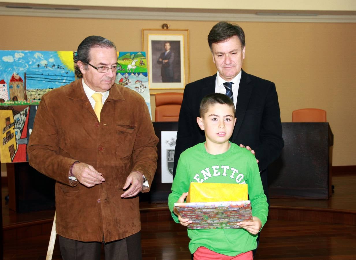 Entrega de los premios del concurso de dibujo y narrativa de la Diputación de Segovia