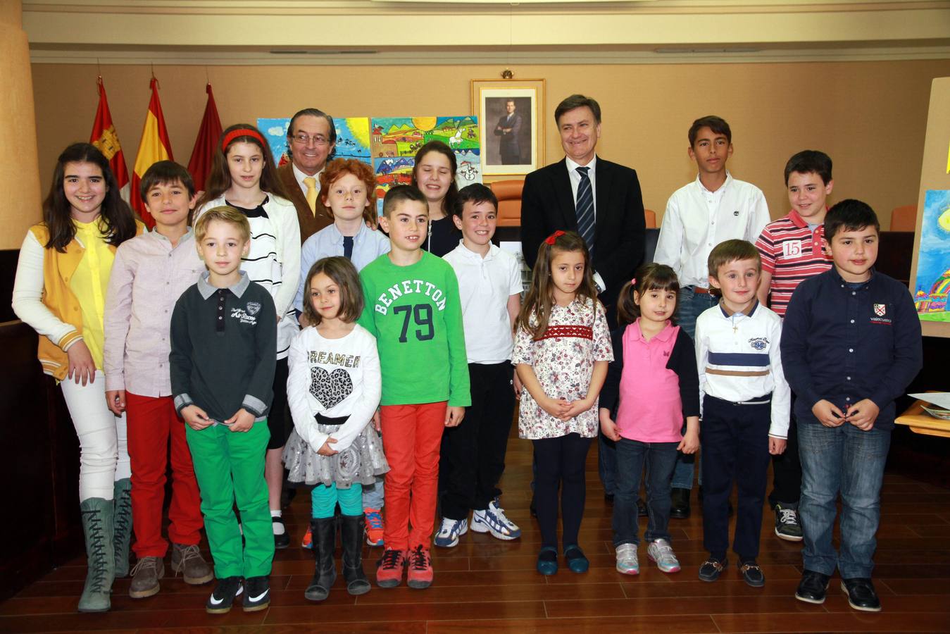 Entrega de los premios del concurso de dibujo y narrativa de la Diputación de Segovia