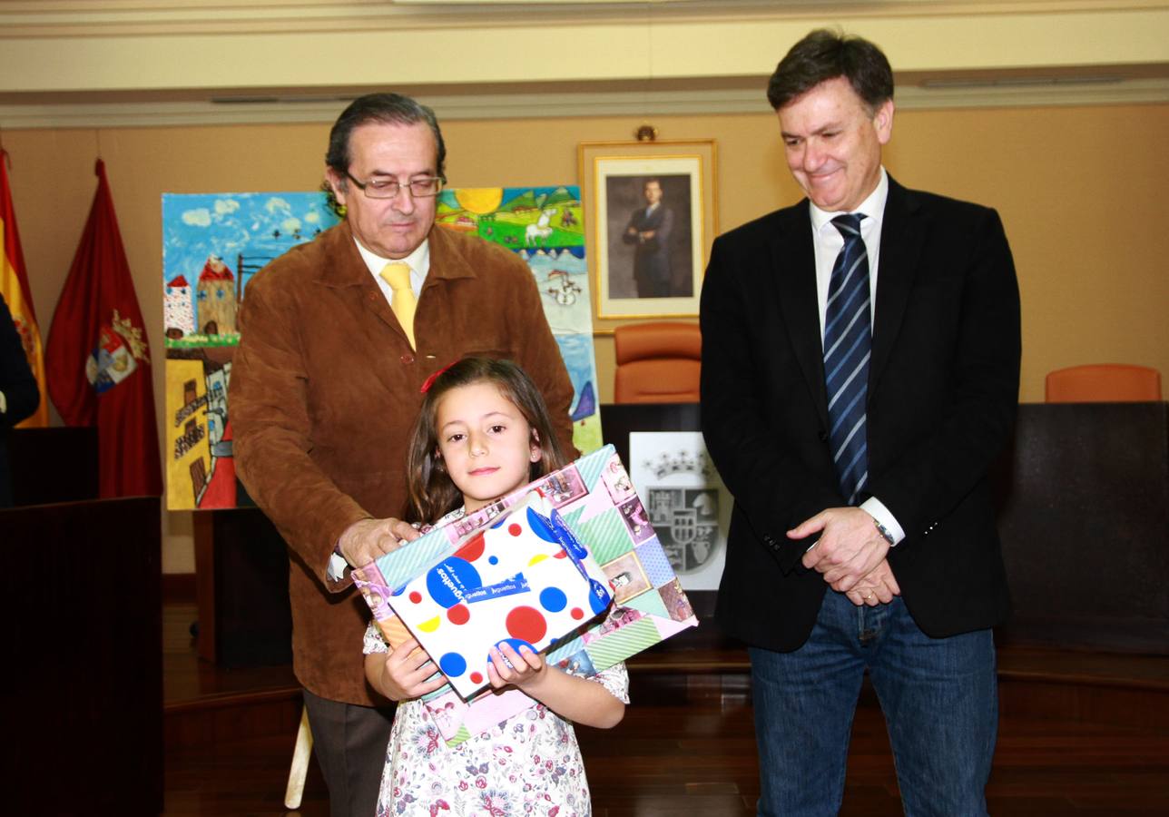 Entrega de los premios del concurso de dibujo y narrativa de la Diputación de Segovia