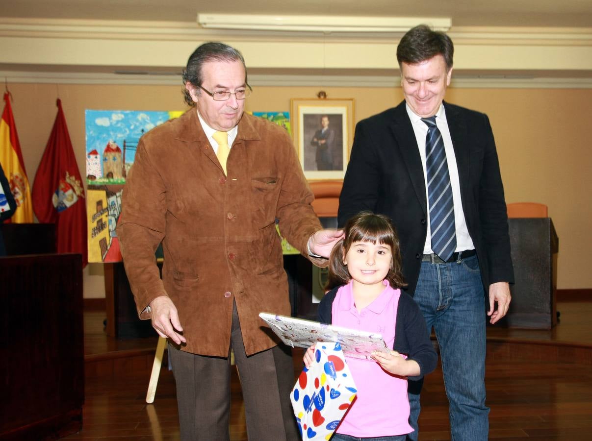 Entrega de los premios del concurso de dibujo y narrativa de la Diputación de Segovia