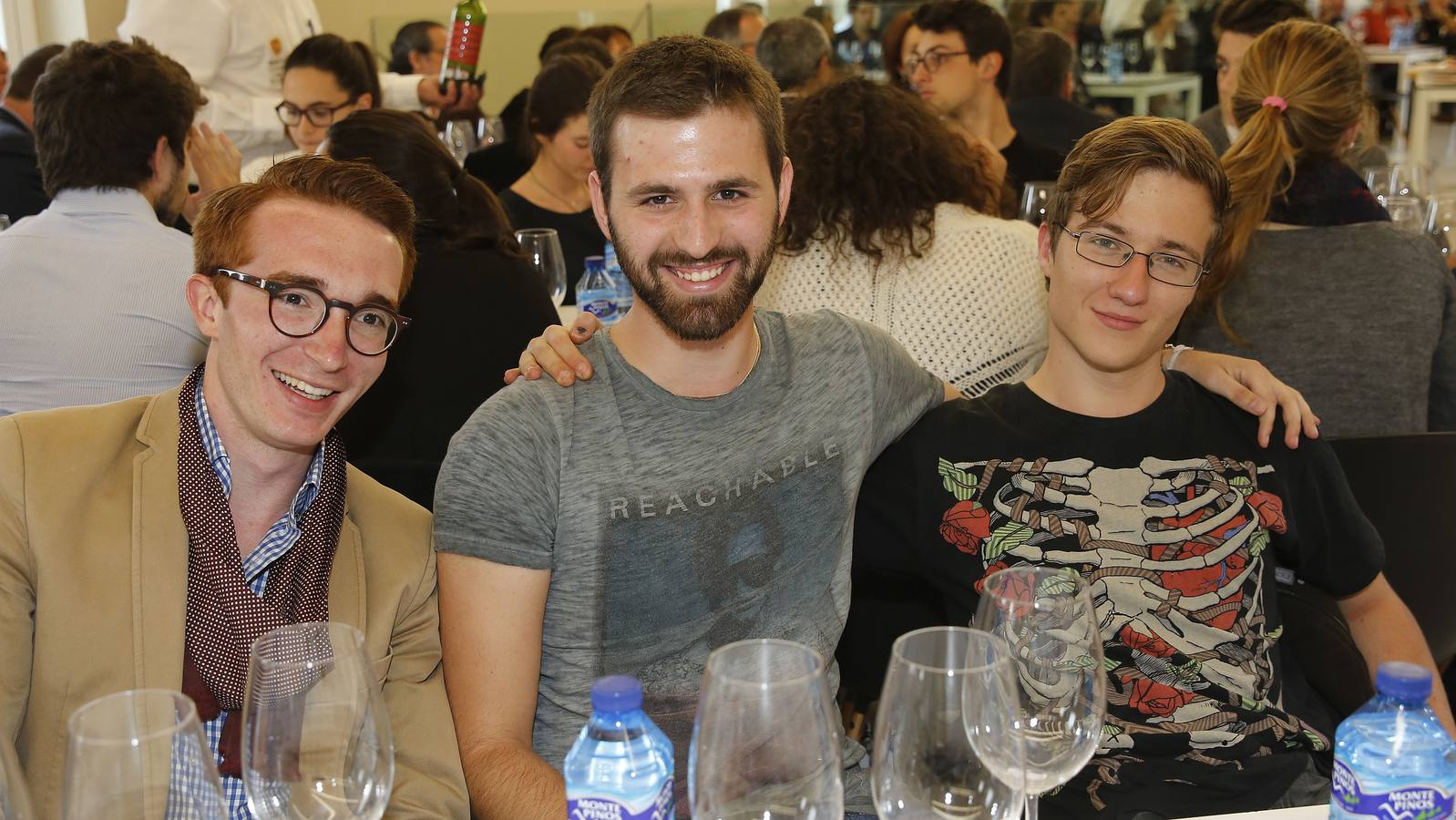 Pierre Roger Louis Clairé, Vlad Andrei Ioan-Balota e Ivan Matovic,del IE University de Segovia.