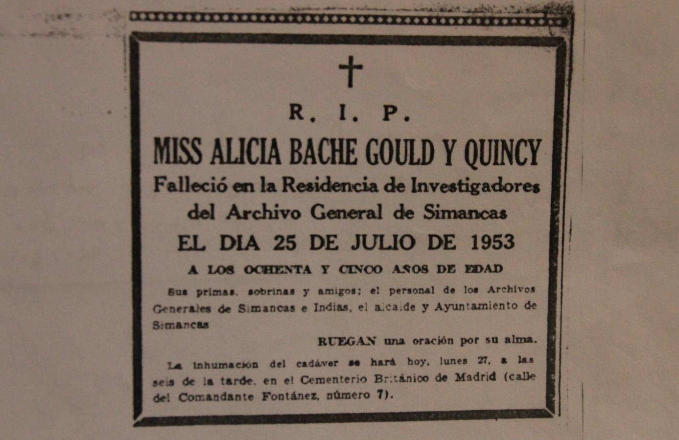 Exposición por el 25 aniversario de la Asociación de Mujeres Alicia B. Gould en Simancas (Valladolid)