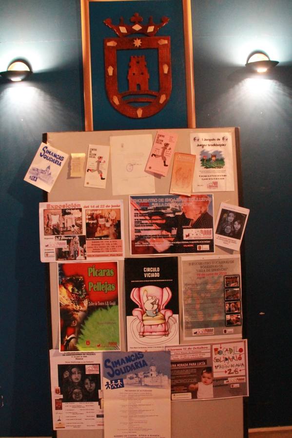 Exposición por el 25 aniversario de la Asociación de Mujeres Alicia B. Gould en Simancas (Valladolid)