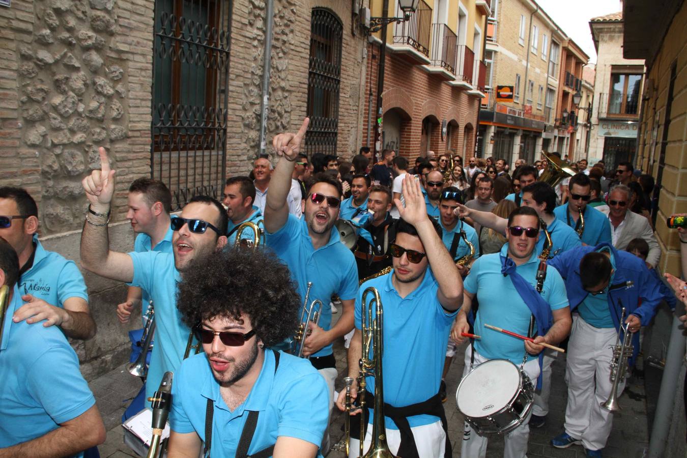 El chúndara pone el broche de oro a la XIII Concentración de Charangas de Peñafiel