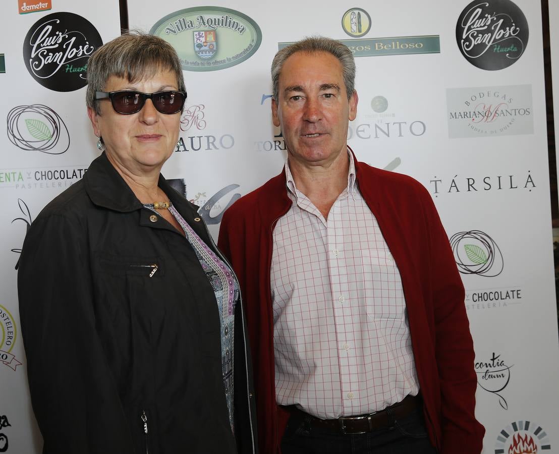 Marisa Sanz y Miguel Román, del grupo de teatro Peripecia de Tudela de Duero.