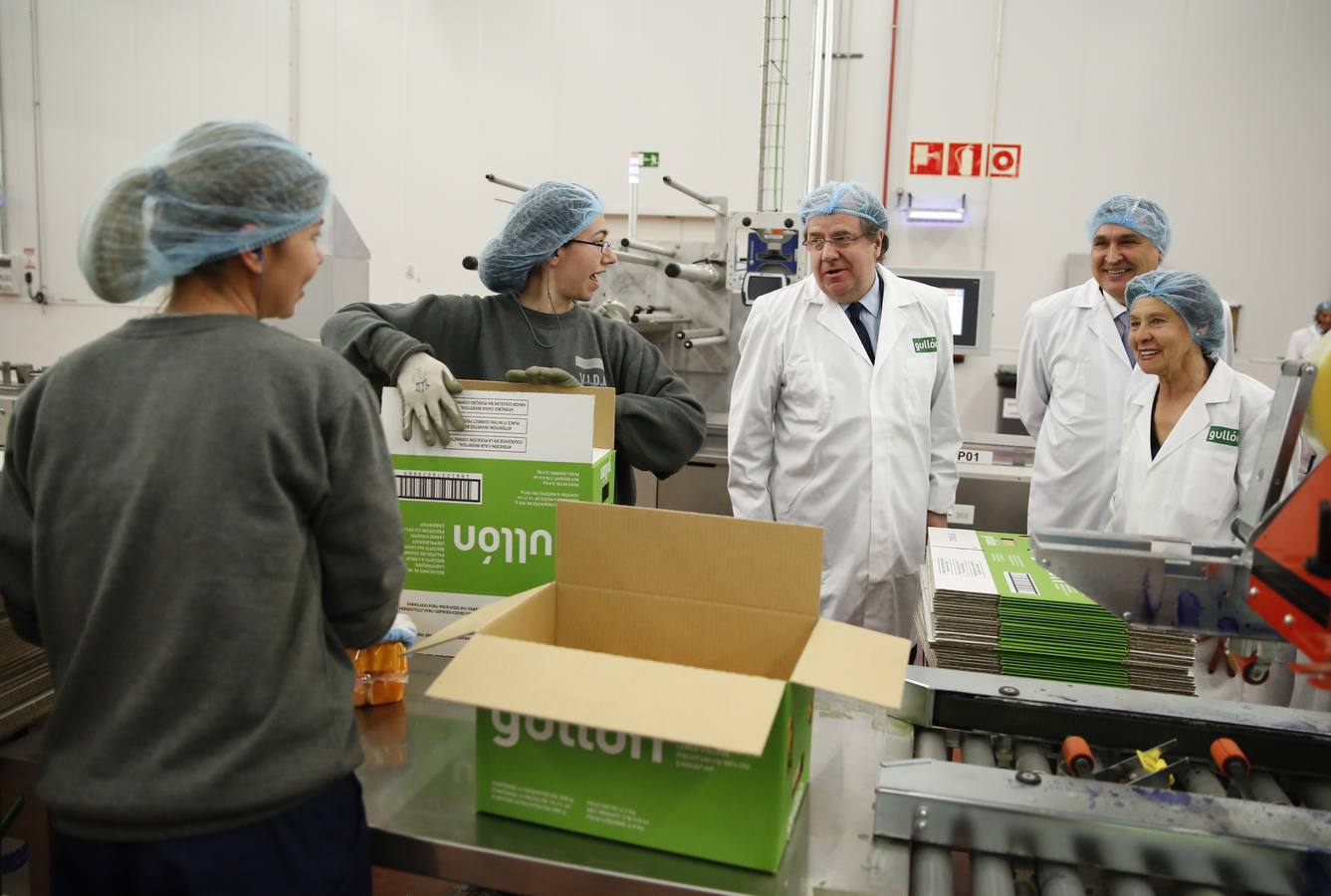 Galletas Gullón inaugura una nueva planta en Aguilar de Campoo (Palencia)