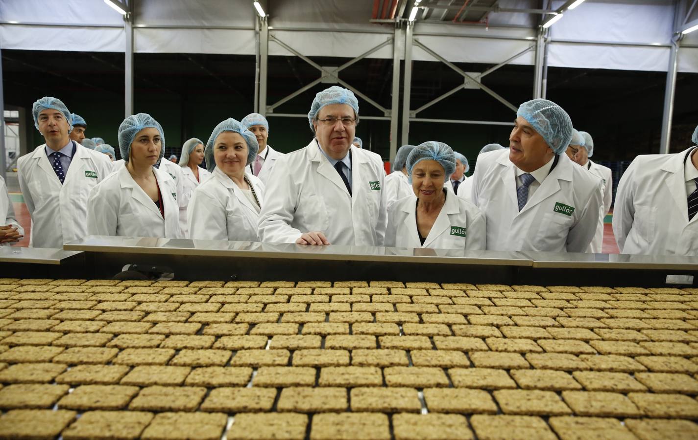 Galletas Gullón inaugura una nueva planta en Aguilar de Campoo (Palencia)