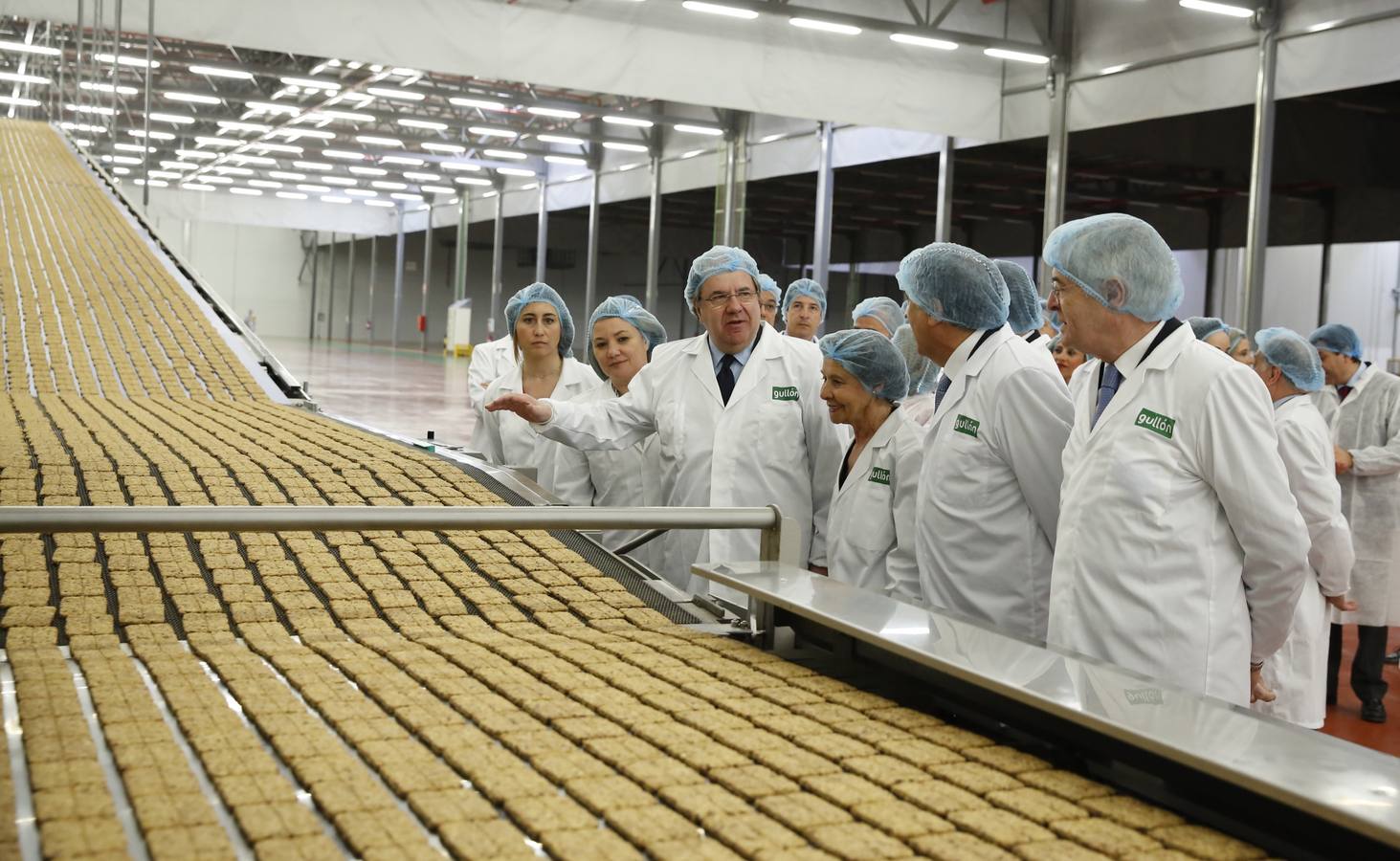 Galletas Gullón inaugura una nueva planta en Aguilar de Campoo (Palencia)