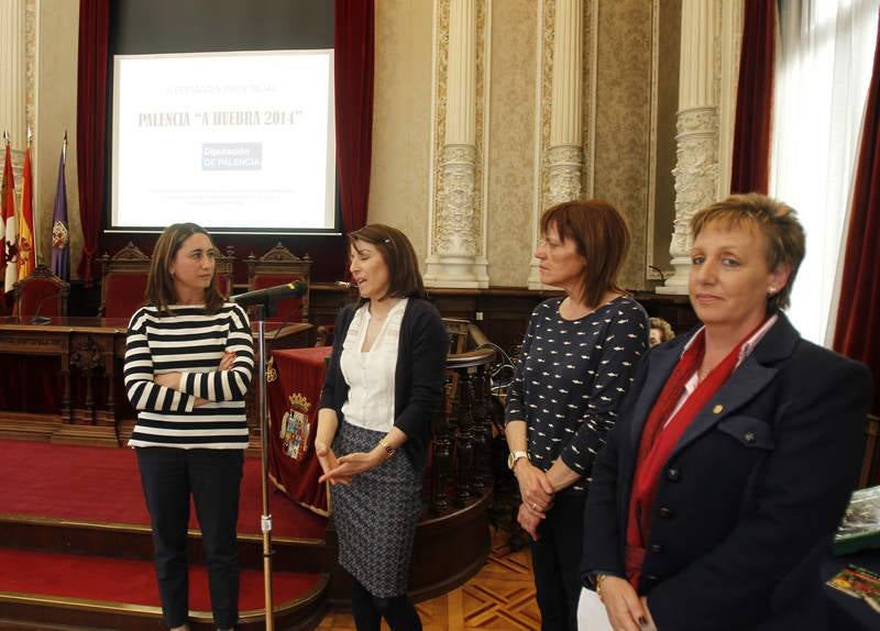 Entrega de los premios del III Certamen Provincial A Huebra 2014 de la Diputación de Palencia