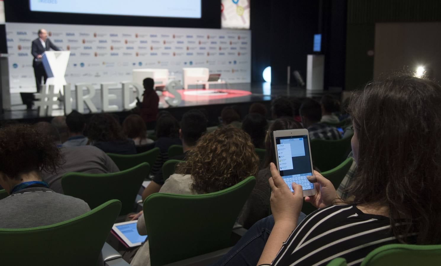 Primera jornada del V Congreso Iberoamericano sobre Redes Sociales IRedes que se celebra en Burgos