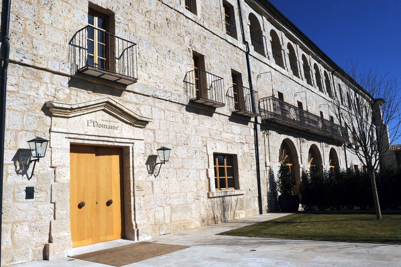 Instalaciones del hotel Abadía Retuerta LeDomaine de Sardón de Duero (Valladolid)