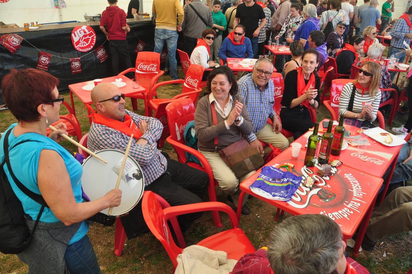 Gran ambiente en Villalar en la celebración del Día de la Comunidad (2/3)