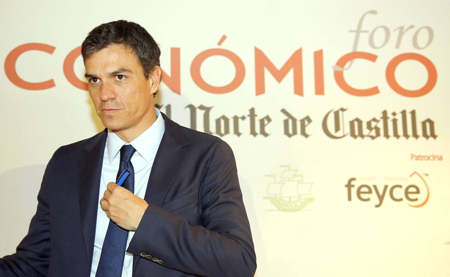 Pedro Sánchez, en el Foro Económico de El Norte de Castilla en Salamanca