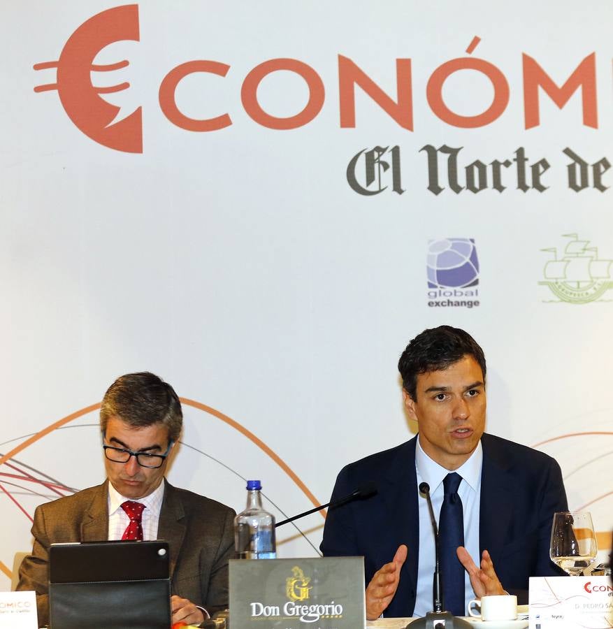Pedro Sánchez, en el Foro Económico de El Norte de Castilla en Salamanca