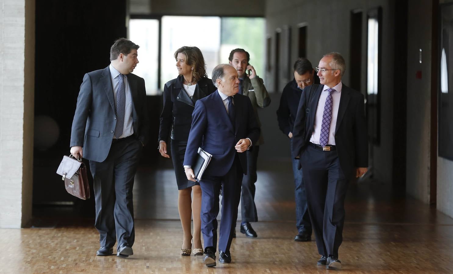 Comparecencia deTomás Villanueva ante la Diputación Permanente de las Cortes