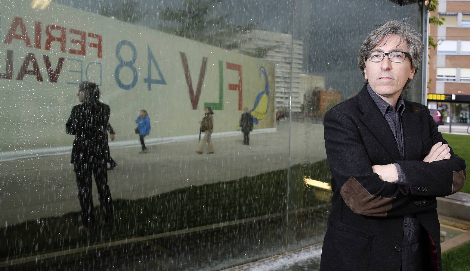 David Trueba en la Feria del Libro de Valladolid