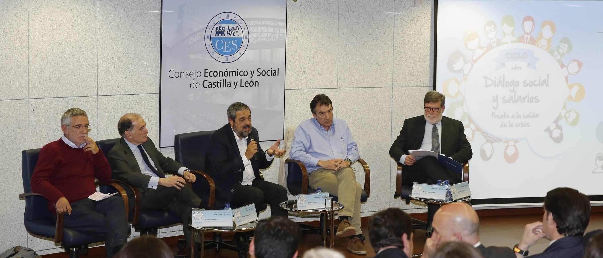 Cuarta y última sesión del ciclo &#039;Diálogo Social y salarios en la salida de la crisis&#039; celebrada en Valladolid
