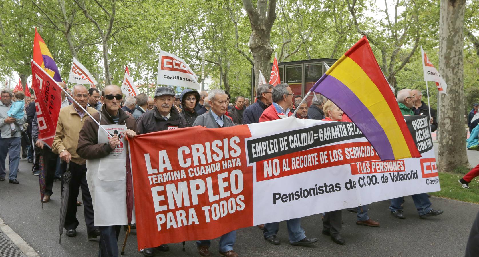 Manifestación del Primero de Mayo en Valladolid (1/2)